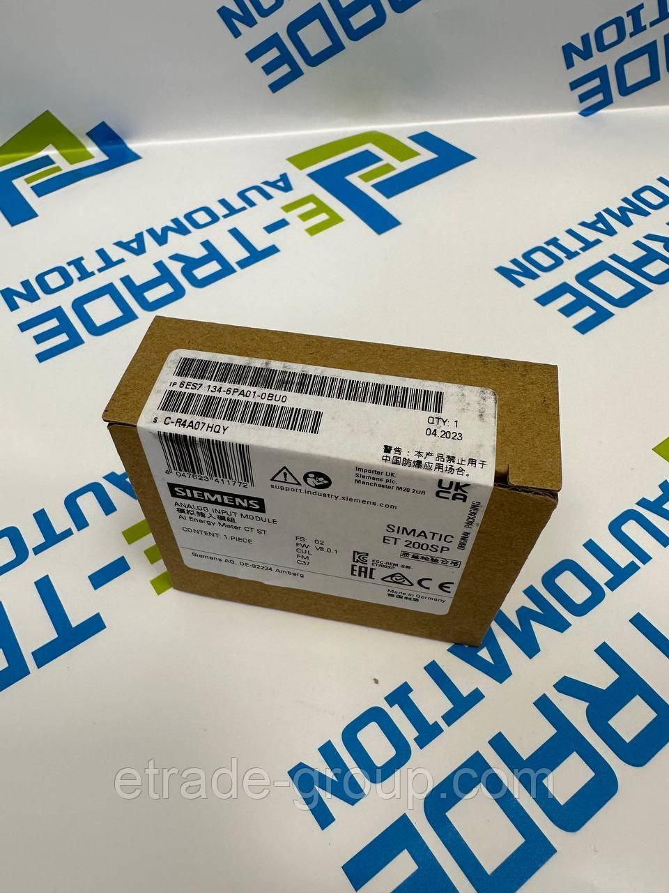 Модуль Siemens ET 200SP ES7134-6PA01-0BU0