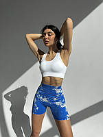 Женские спортивные шорты с эффектом пуш-ап для фитнеса, эластичные шорты женские для йоги, танцев на пилоне