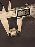 Муфта перехідна нержавіюча Ду=15х6 (1/2"х1/8") лита ISO 4144, EN 10241, DIN 2987, фото 3
