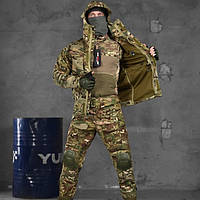 Костюм чоловічий G3 3в1 куртка + пабакс + штани, водовідштовхувальний армійський костюм з посиленими ліктями рипстоп