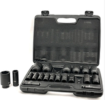 Набір головок до гайковерта TIREX 1/2" 10-38 MM 20 шт.