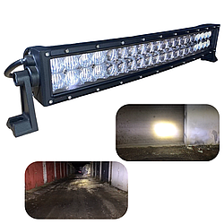 Світлодіодна LED лед балка з лінзою combo 2120X 120W 55СМ 120ВТ (світлодіоди 3w х 40шт)