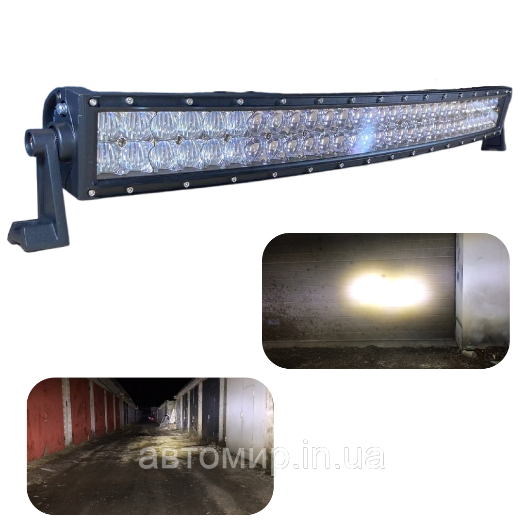 Світлодіодна LED лед балка з лінзою combo 2180X 180W 80СМ 180ВТ (світлодіоди 3w х 60шт)