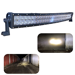 Світлодіодна LED лед балка з лінзою combo 2180X 180W 80СМ 180ВТ (світлодіоди 3w х 60шт)