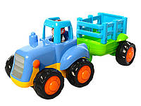 Дитяча іграшка Спецтехніка Limo Toy 326AB Інерційна машинка Будтехніка Трактор