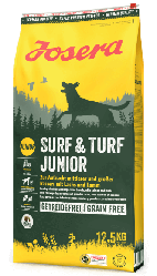 Акція! Корм Josera Surf&Turf Junior (Йозера для цуценят середніх/великих порід з лососем та бараном) 12,5кг