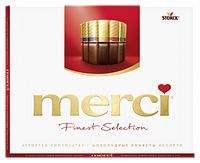 Конфеты Шоколадные ассорти Storck Merci Finest Selection Сторк Мерси 250 г Германия