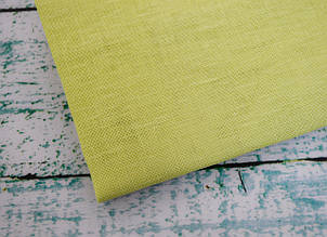 Тканина рівномірного плетіння Permin 076/271 колір Light Green, 28 каунт