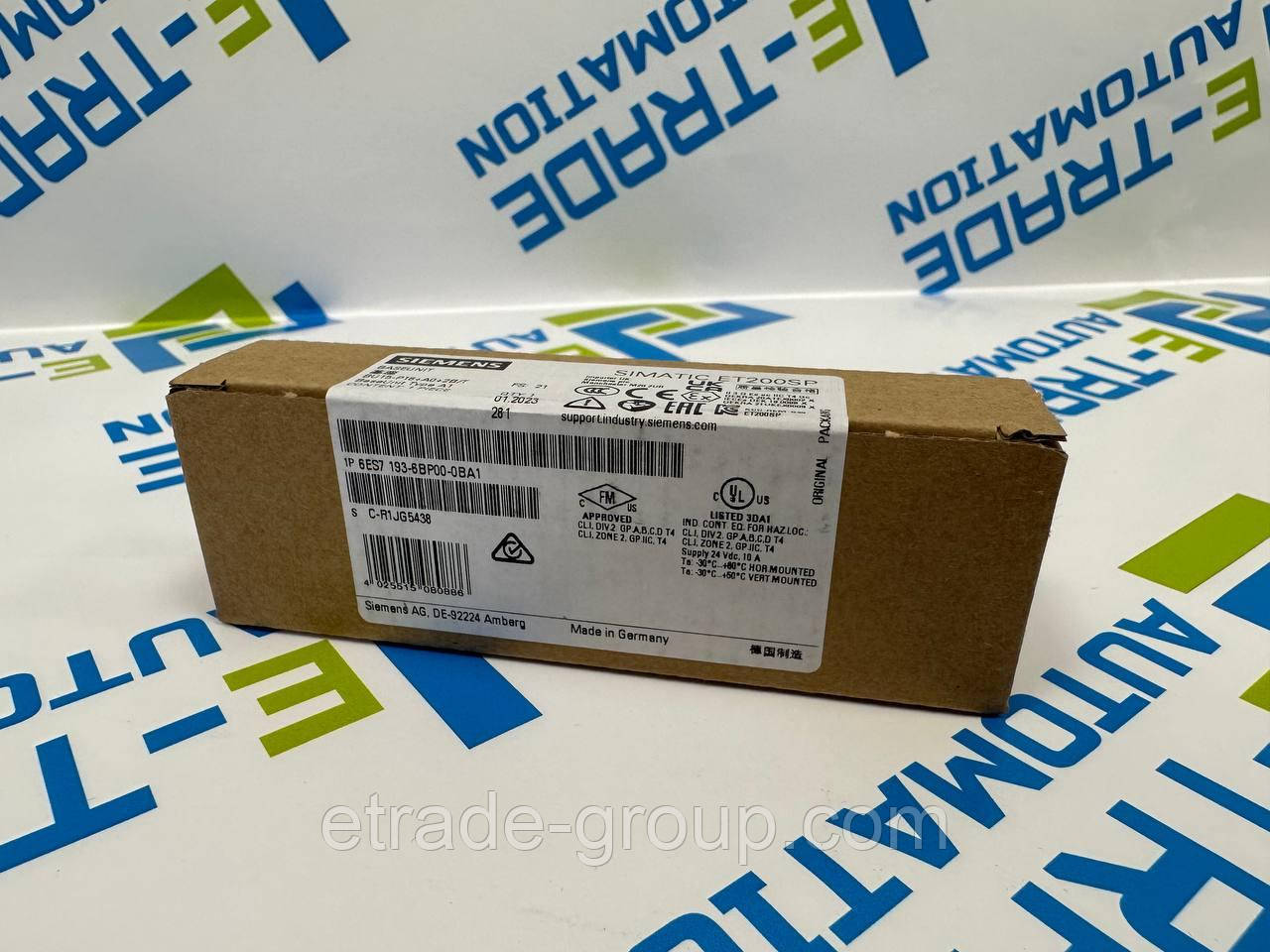 Соїденник ET200SP Siemens 6ES7193-6BP00-0BA1 (6ES71936BP000BA1)