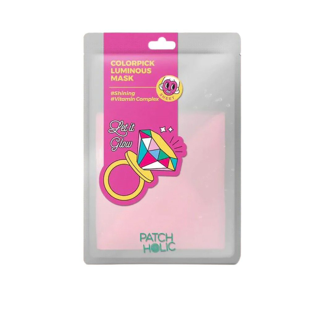 Освітлююча тканинна маска Patch Holic Colorpick Luminous Mask 20 мл