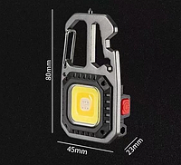 Ліхтар з викруткою Cob Rechargeable Keychain Light w5138 Портативний Кишеньковий ліхтар