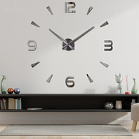 3d часы на стену дизайнерские часы на кухню настенный стикер часы для дома стильные настенные часы HVE