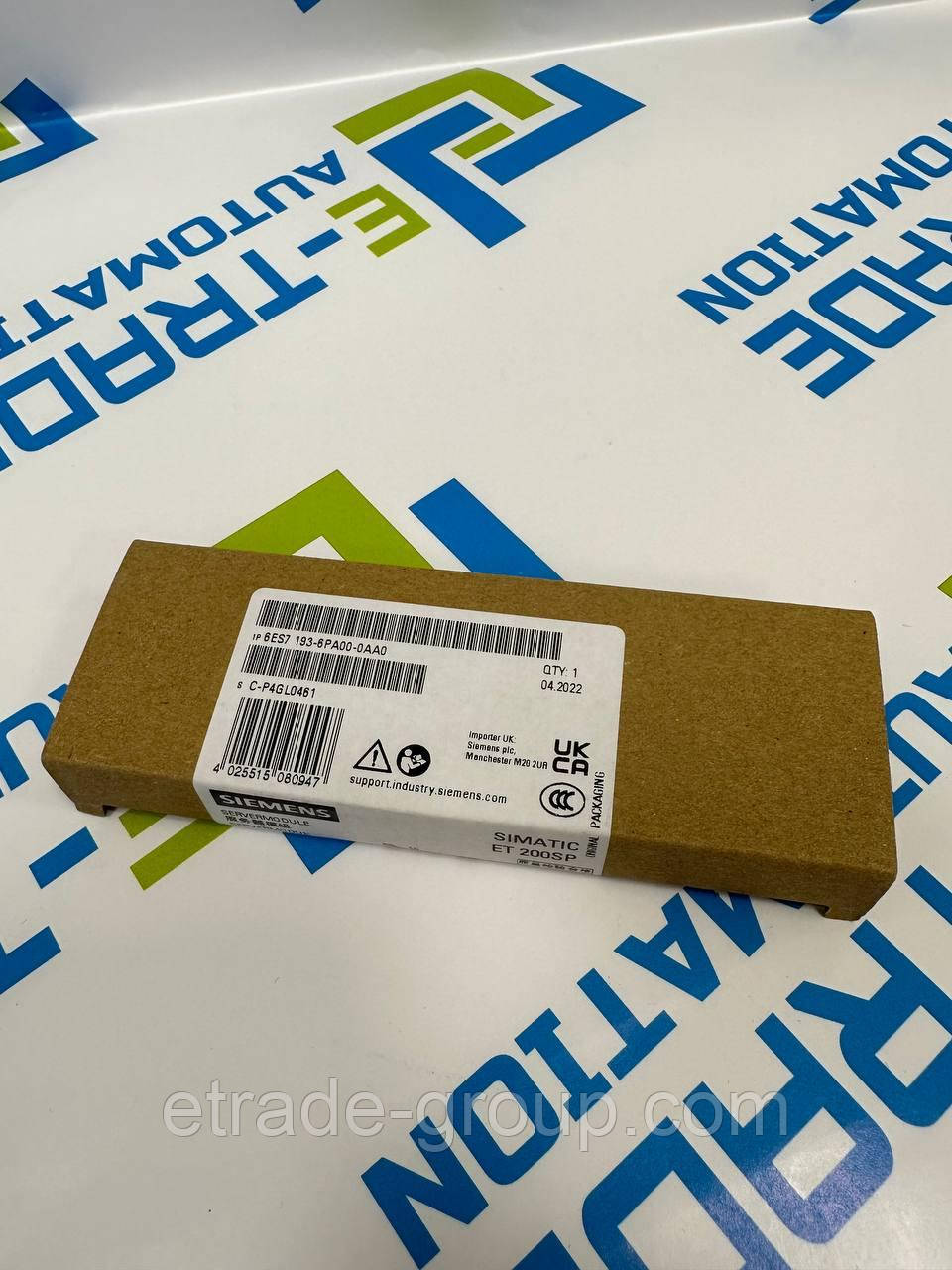 Модуль Siemens 6ES7193-6PA00-0AA0 ET 200SP