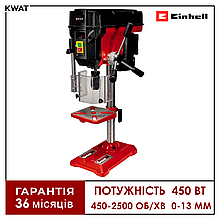 Верстат свердлильний 550 Вт Einhell TE-BD 550 E 450-2500 об хв Патрон 0-13 мм