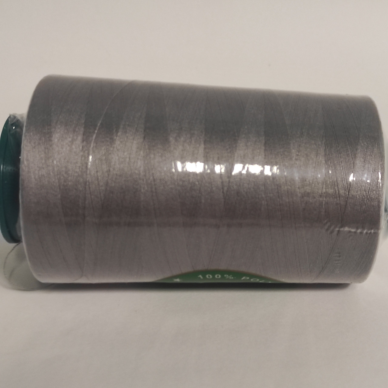 Нитки швейні універсальні 100% поліестер 40/2 Peri 4000 ярдів світло сірі 109 (6815)