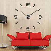 Настенные часы зеркало бескаркасные часы настенные серый часы настенные для студии часы на стену 3д HVE