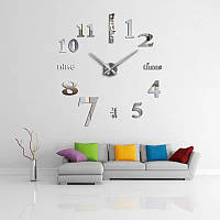 Оригинальные настенные часы настенные с 3д эффектом настенный стикер часы настенные цифры бескаркасные час HVE