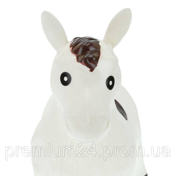 Надувна тваринка Кінь у білому кольорі - фото 4 - id-p2108760134