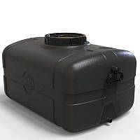 Бак технический 150 литров прямоугольный черный непищевой Емкость для хранения воды