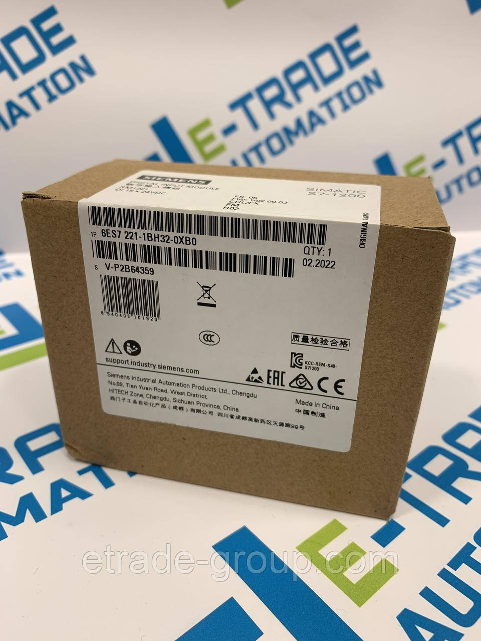 МОДУЛЬ ДИСКРЕТНОГО SIMATIC S7-1200, Siemens 6ES7221-1BH32-0XB0, фото 1