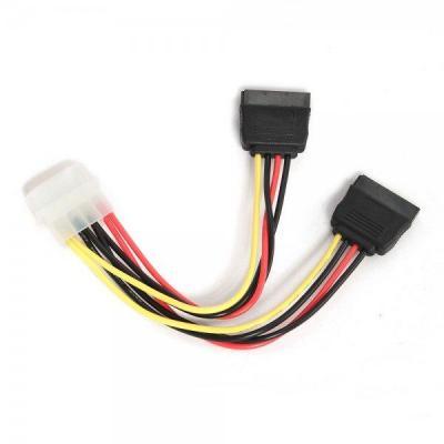 Кабель питания Molex to 2xSATA power 0.3m Cablexpert (CC-SATA-PSY-0.3M) - фото 2 - id-p2108715704