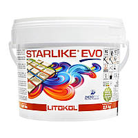Эпоксидная затирка Litokol Starlike EVO 120 свинец (серая) 2,5 кг (STEVOGPM02.5)