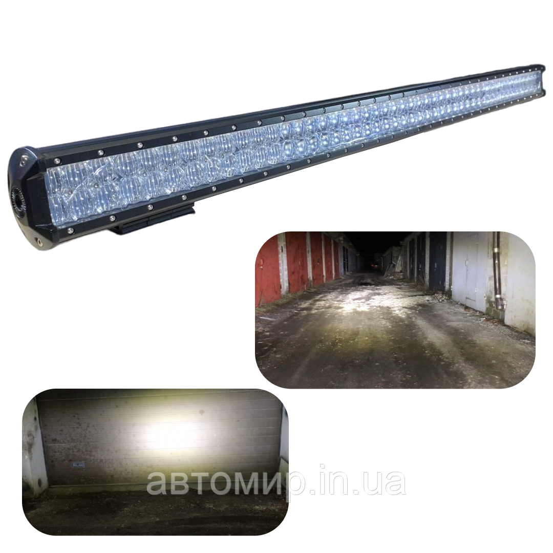Світлодіодна LED лед балка з лінзою combo 2288 252W 135СМ 252ВТ (світлодіоди 3w х 84шт)