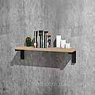 Полиця навісна Лофт ПНБ-3. Полиця настінна Loft. Полиці для дому і офісу 400