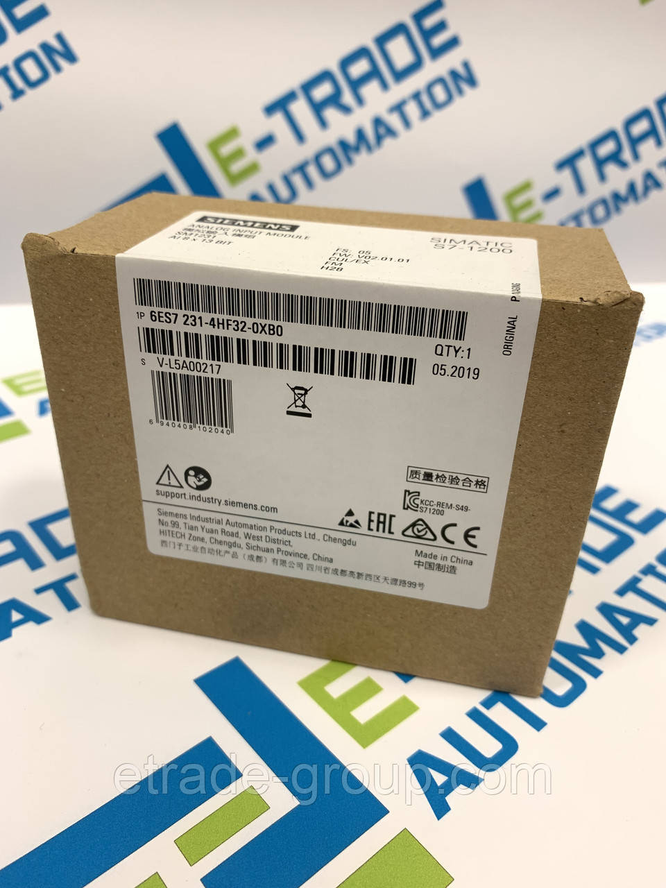 МОДУЛЬ АНАЛОГОВОГО ВВЕДЕННЯ,SIMATIC S7-1200 Siemens 6ES7231-4HF32-0XB0