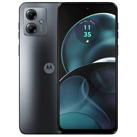 Мобильный телефон Motorola G14 4/128GB Steel Grey (PAYF0006RS) c