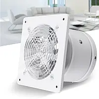 Витяжний вентилятор 220В настінний витяжний вентилятор з низьким рівнем шуму віконна вентиляція для ванної
