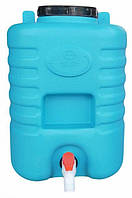 Румийник дачний пластиковий 10 літрів з краном