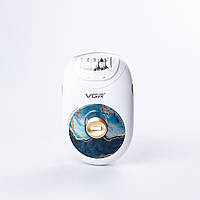 Эпилятор женский аккумуляторный 2 скорости USB депилятор для тела и ног VGR V-706