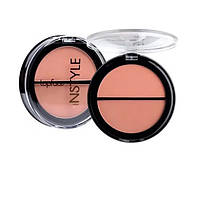 Румяна для лица двойные, TopFace Instyle Twin Blush On, 10г. 01