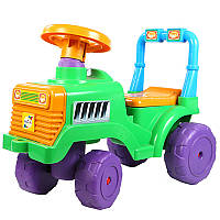 Автомобиль для прогулок Беби трактор со спинкой Орион 931