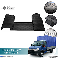 Коврики в салон Iveco Daily V 2011-2014 Комплект из 3-х ковриков Стингрей