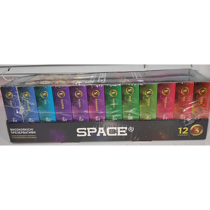 Презервативи SPACE STRONG Зодіак 18 см 3 шт. в упаковці, фото 3