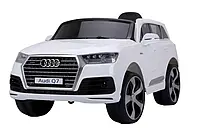 Детский электромобиль Audi Q7 (пульт управления, 1 аккум 12V 7Ah, AUX, EVA) YJ2188 Белый