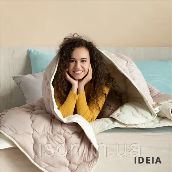 Одеяло Woolly шерстяное всесезонное ТМ Ideia 175*210 - фото 8 - id-p2108818055