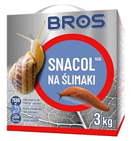 Средство от улиток и слизней Bros Snacol 3GB 3 кг. оригинал Польша