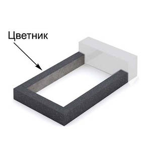 Квітник із граніту