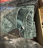 Теплий жіночий костюм зі спідницею з ангори софт смарагдовий костюм светр і спідниця міді комплект з мереживом, фото 8