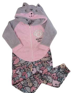 Кігурумі для дівчинки Киця Boyraz на зріст 110 см Рожеве (1647)