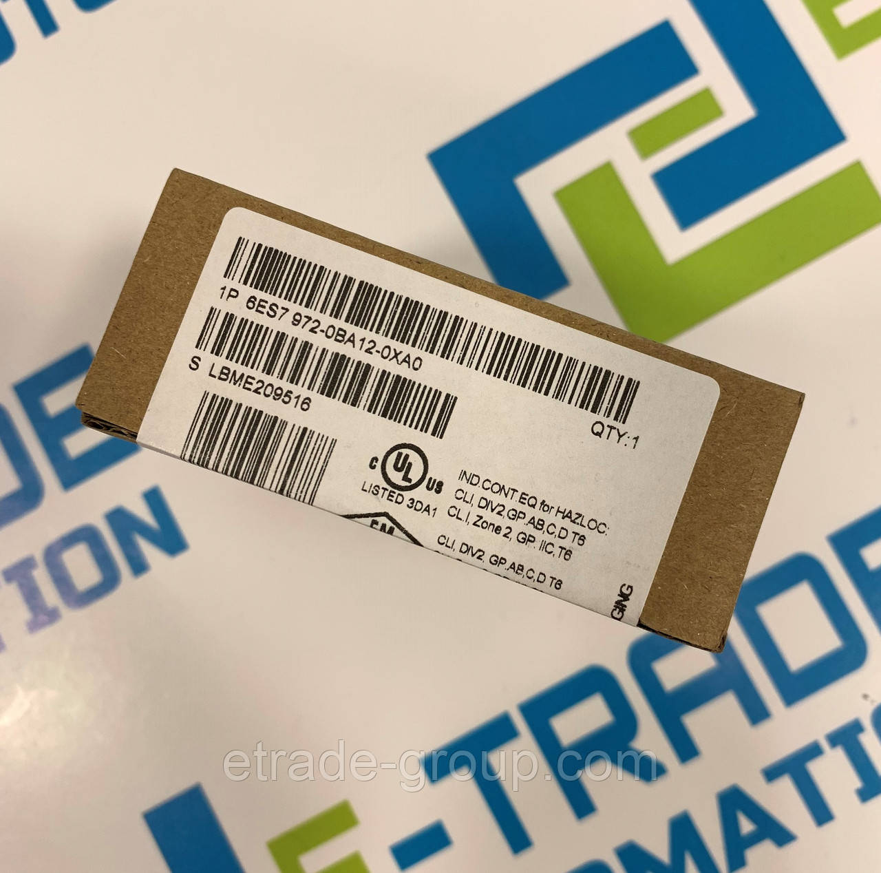 З'єднувач Siemens 6ES7972-0BA12-0XA0 Simatic DP