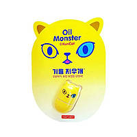 Роллер для лишения жирного блеска и закрепления макияжа Haruen Oil Monster Matte Yellow 90g