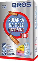 Средство, пастка Bros DUO от платяной моли 2 шт.