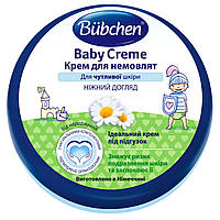 Крем детский под подгузник для новорожденных Bubchen для чувствительной кожи с экстрактом ромашки 150 мл