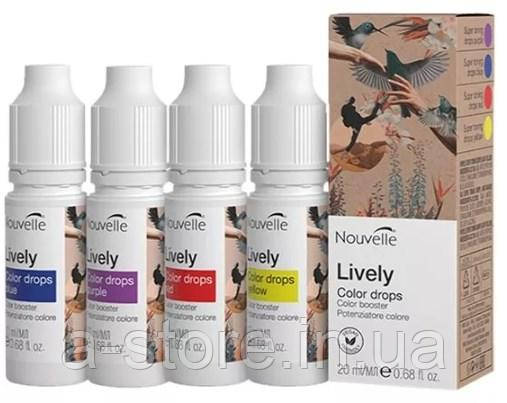 Кольоровий пігмент для волосся Nouvelle Lively Color Drops
