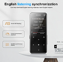 Плеєр MP3 Benjie M10 Bluetooth 5.0 Hi-Fi 64Gb English version із зовнішнім динаміком, фото 6