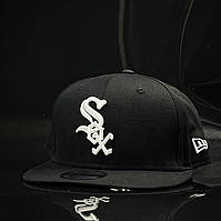 Оригинальная черная кепка с прямым козырьком New Era Chicago White Sox 9Fifty